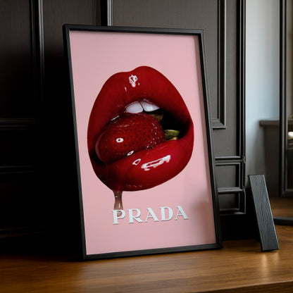 Cadre Photo Prada - Lips