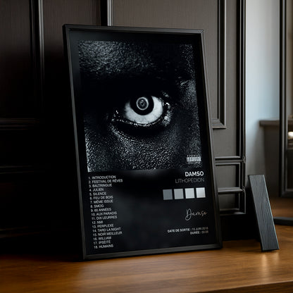 Poster Damso – Lithopédion