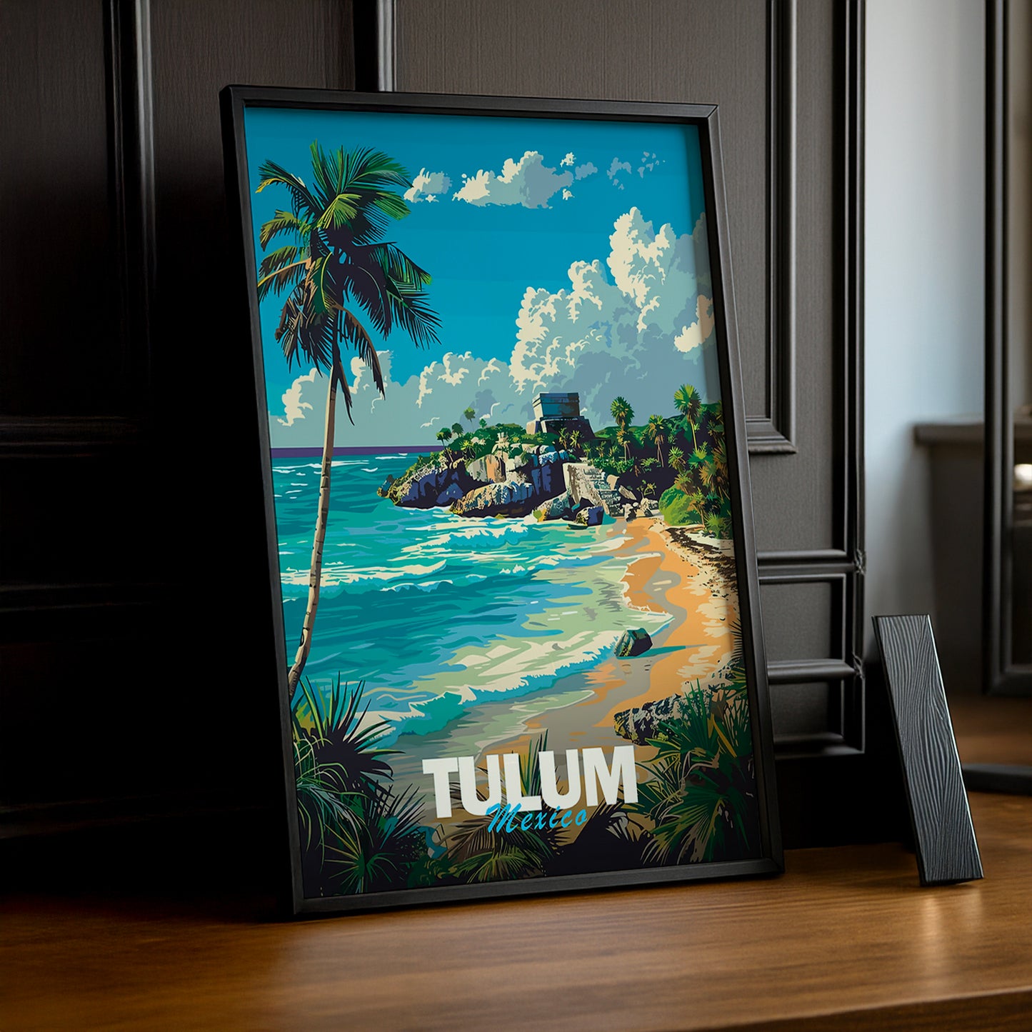 Cadre photo Tulum Mexico