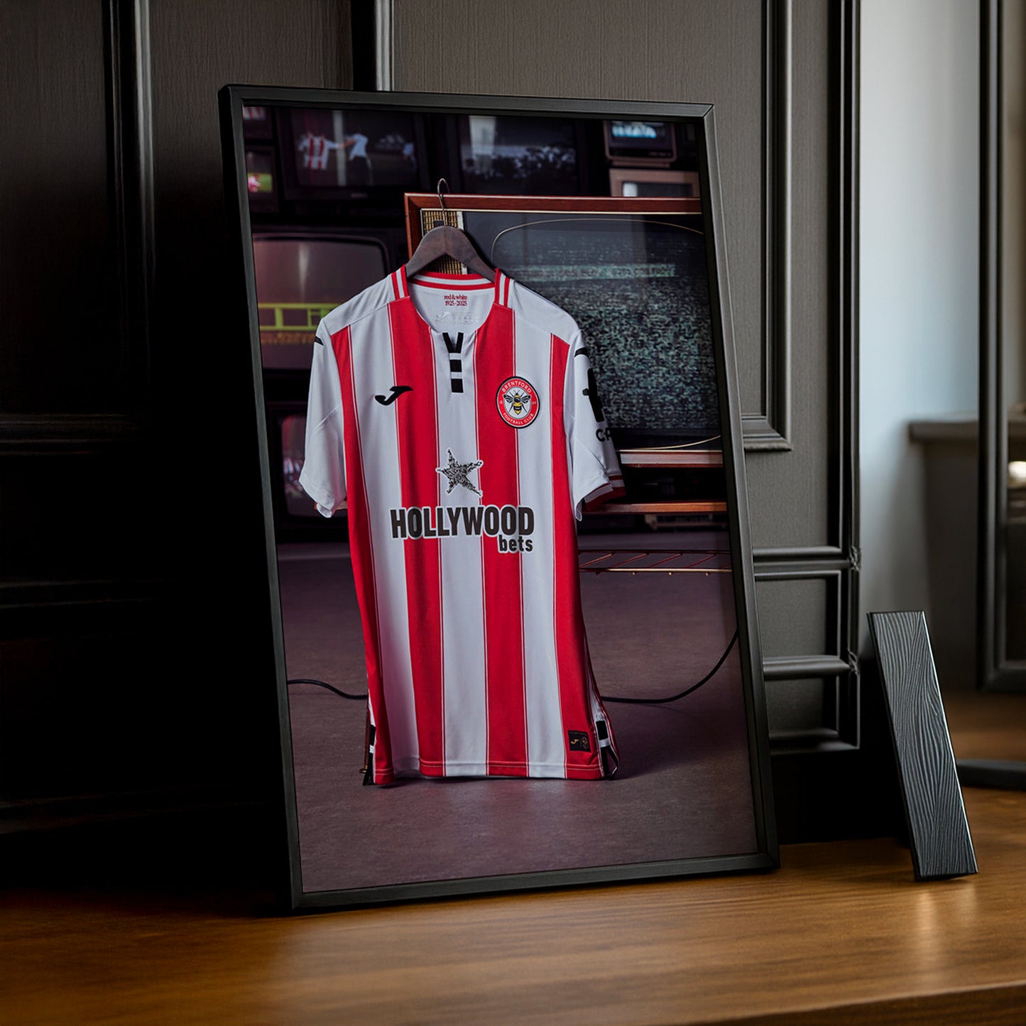 Cadre photo - Maillot Brentford 25-26