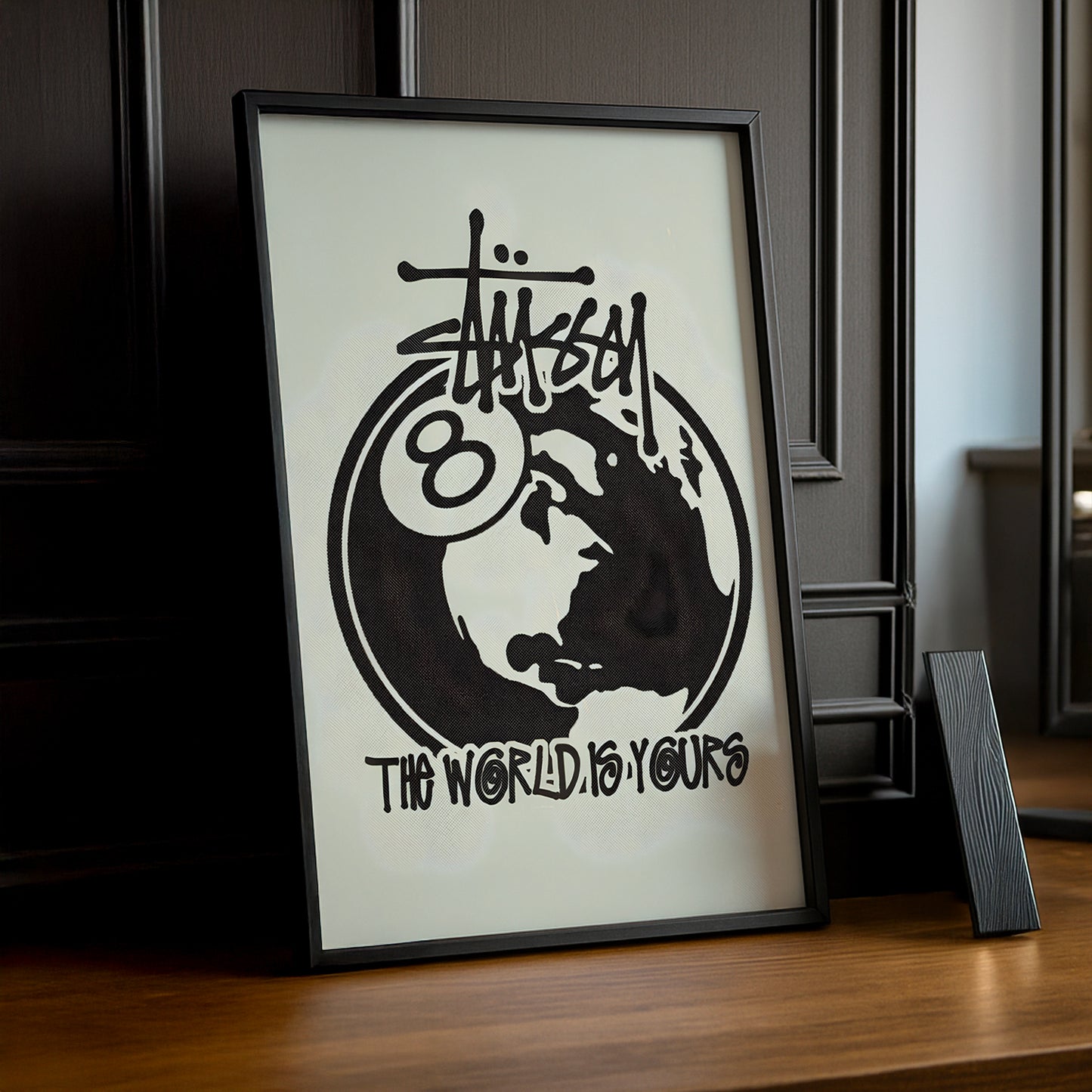 Poster Stüssy - The Worlds Is Yours