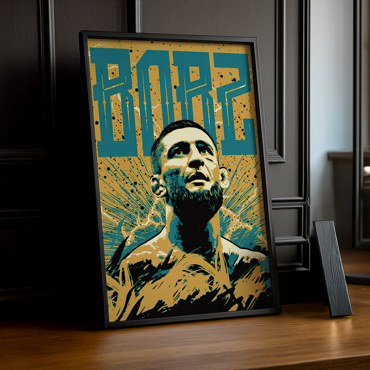 Poster UFC - Khamzat Chimaev Borz Illustration