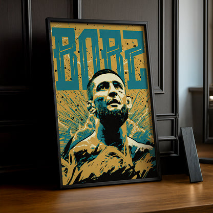 Poster UFC - Khamzat Chimaev Borz Illustration