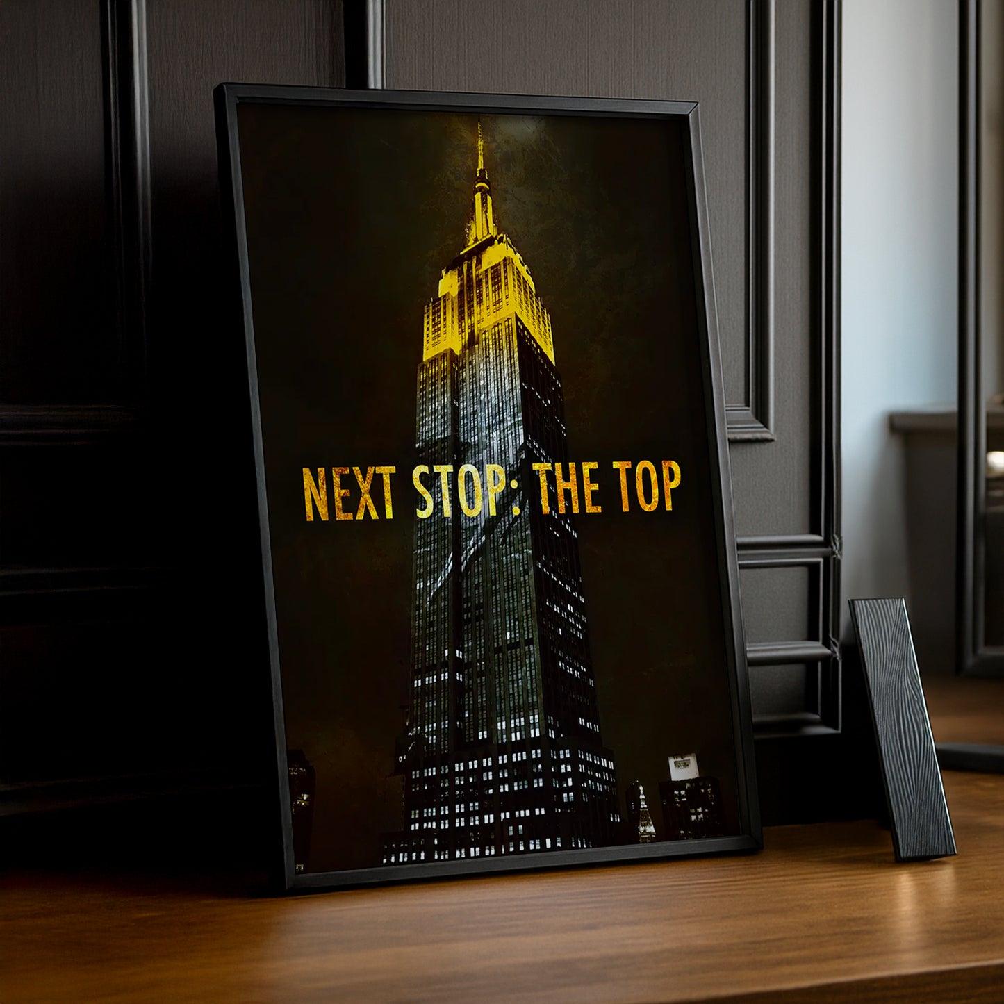 Cadre Photo Motivation - Next Step : The Top