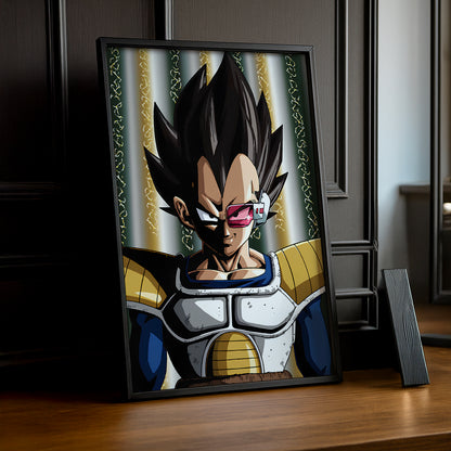 Poster Dragon Ball Z - Vegeta Villain