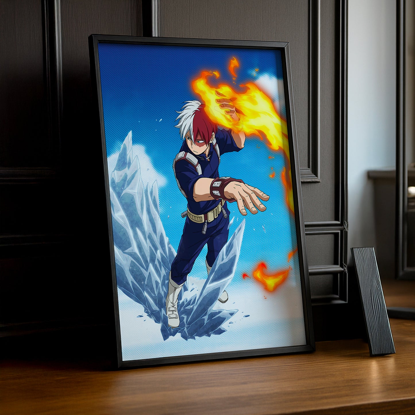 Cadre Photo My Hero Academia - Todoroki Saison 4