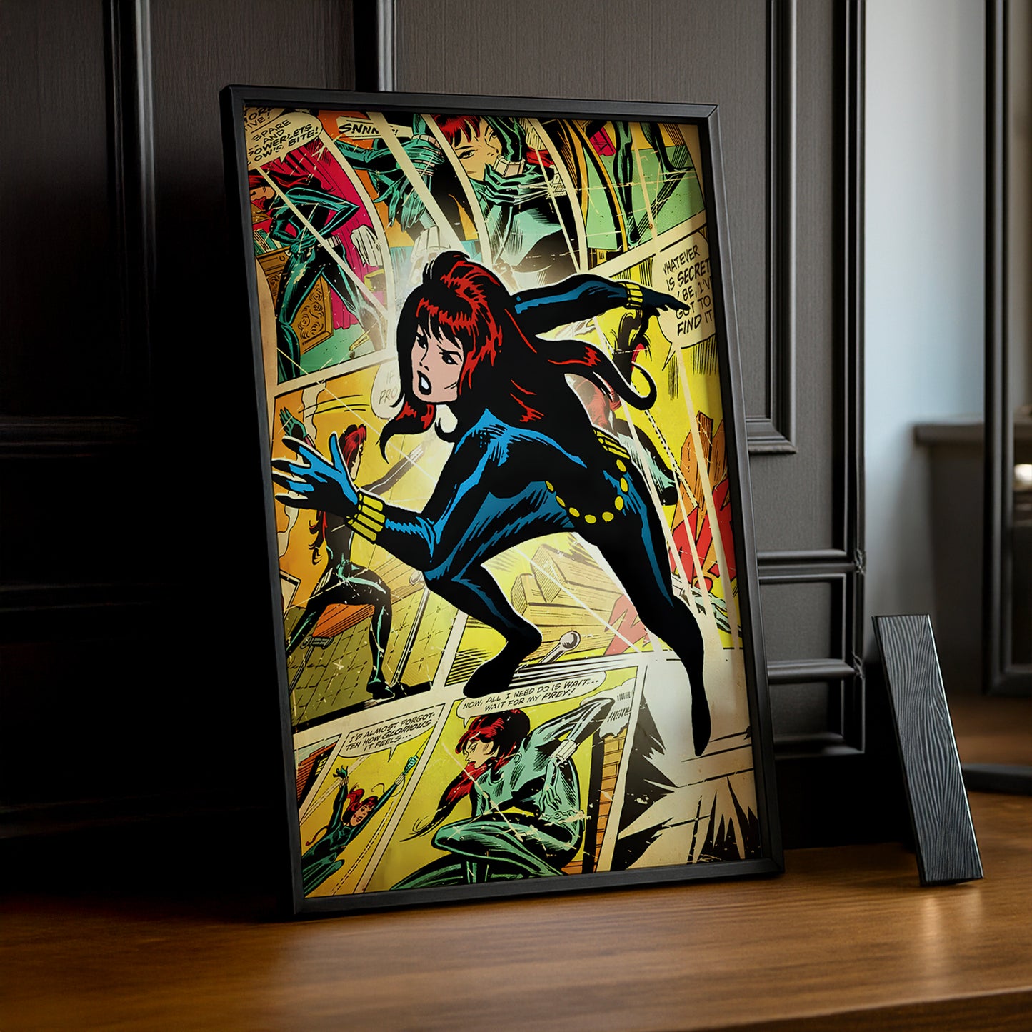 Cadre photo Black Widow Marvel