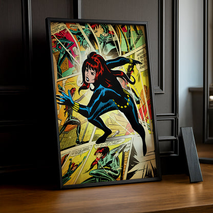 Cadre photo Black Widow Marvel