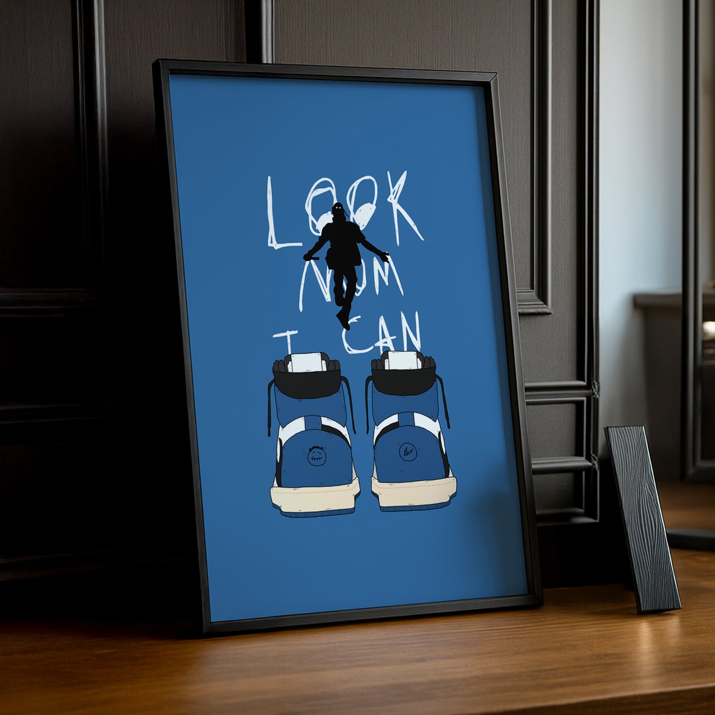 Cadre photo Look Mom I Can Fly x Air Jordan