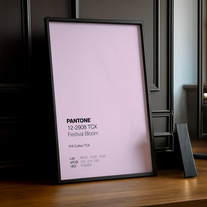 Cadre Photo Pantone - Festival Bloom