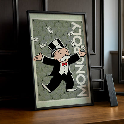 Monopoly Vert - Cadre photo