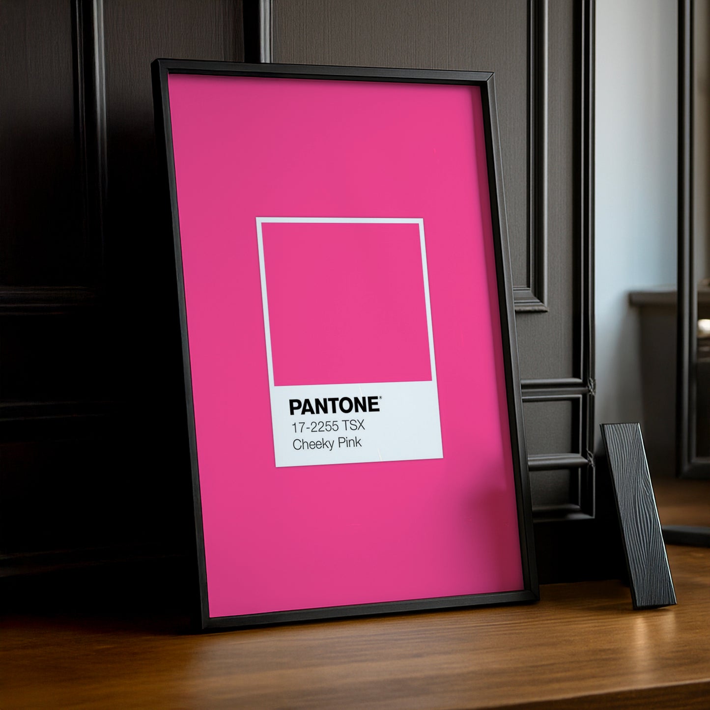Cadre Photo Pantone Étiquette - Cheeky Pink