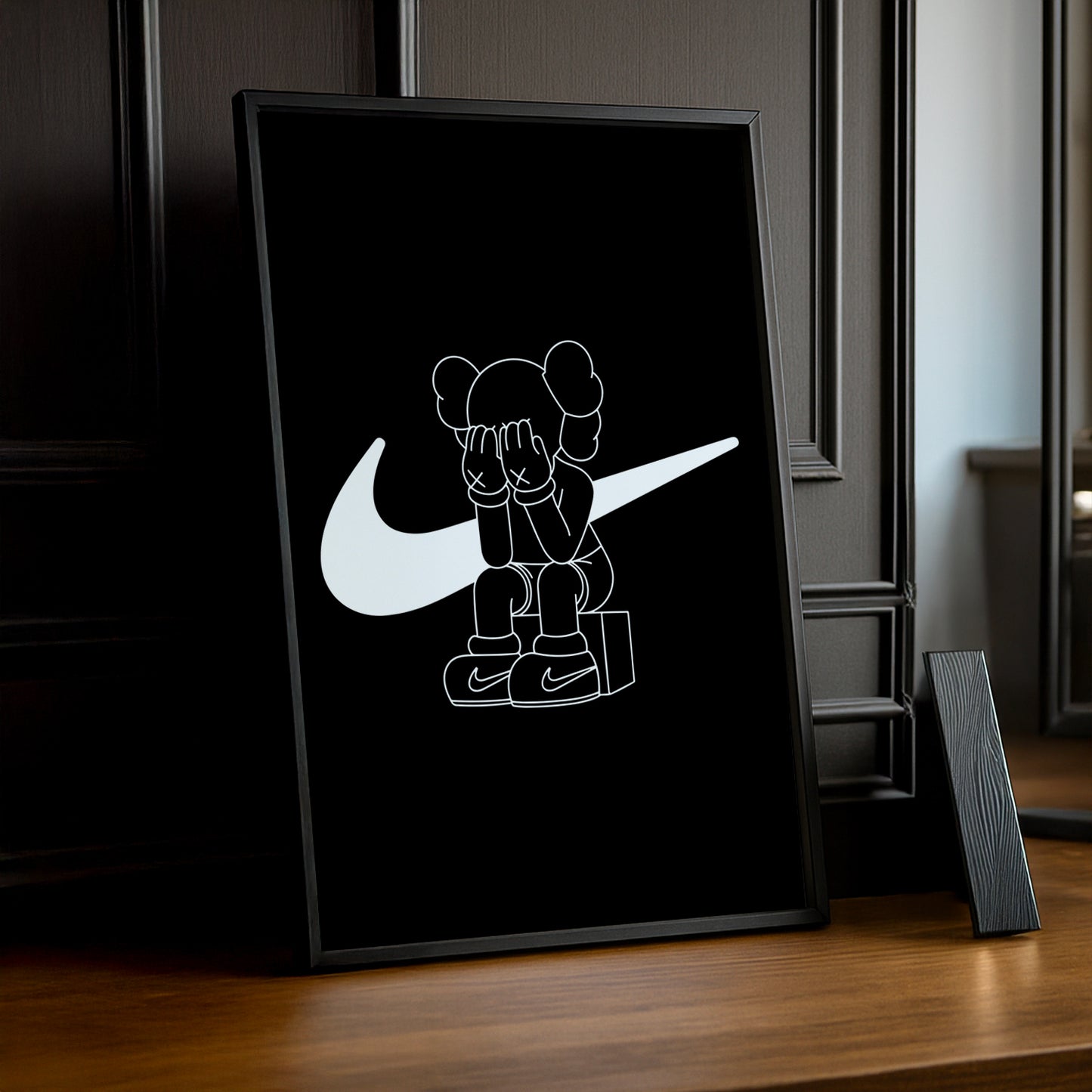 Cadre photo Kaws x Nike