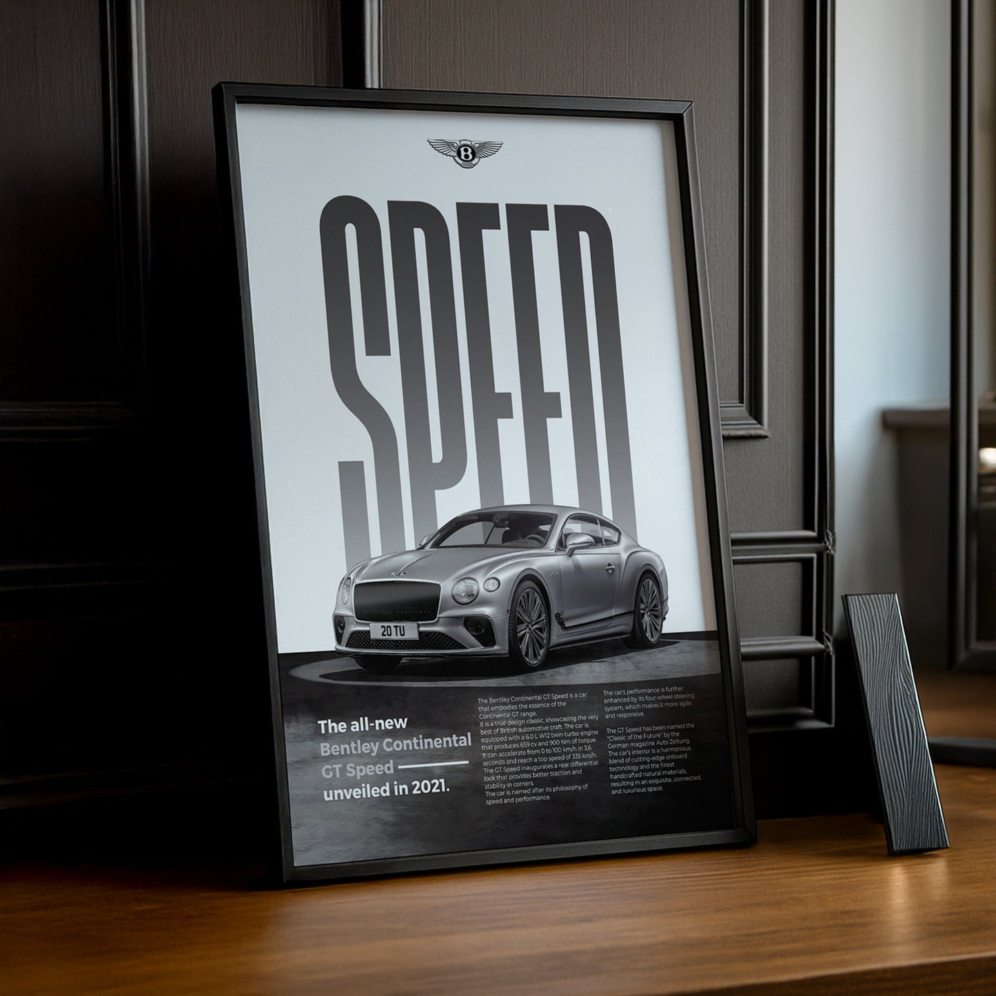 Poster Voitures - Bentley Continental GT Speed