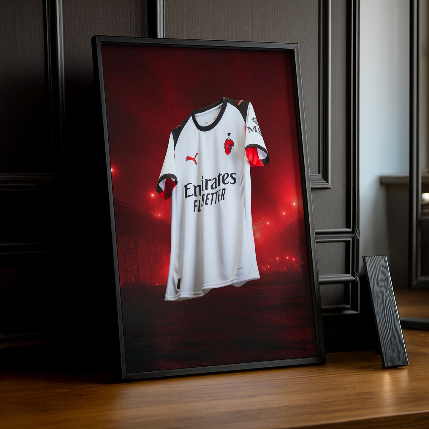Poster Maillot Football - AC Milan Extérieur 25-26