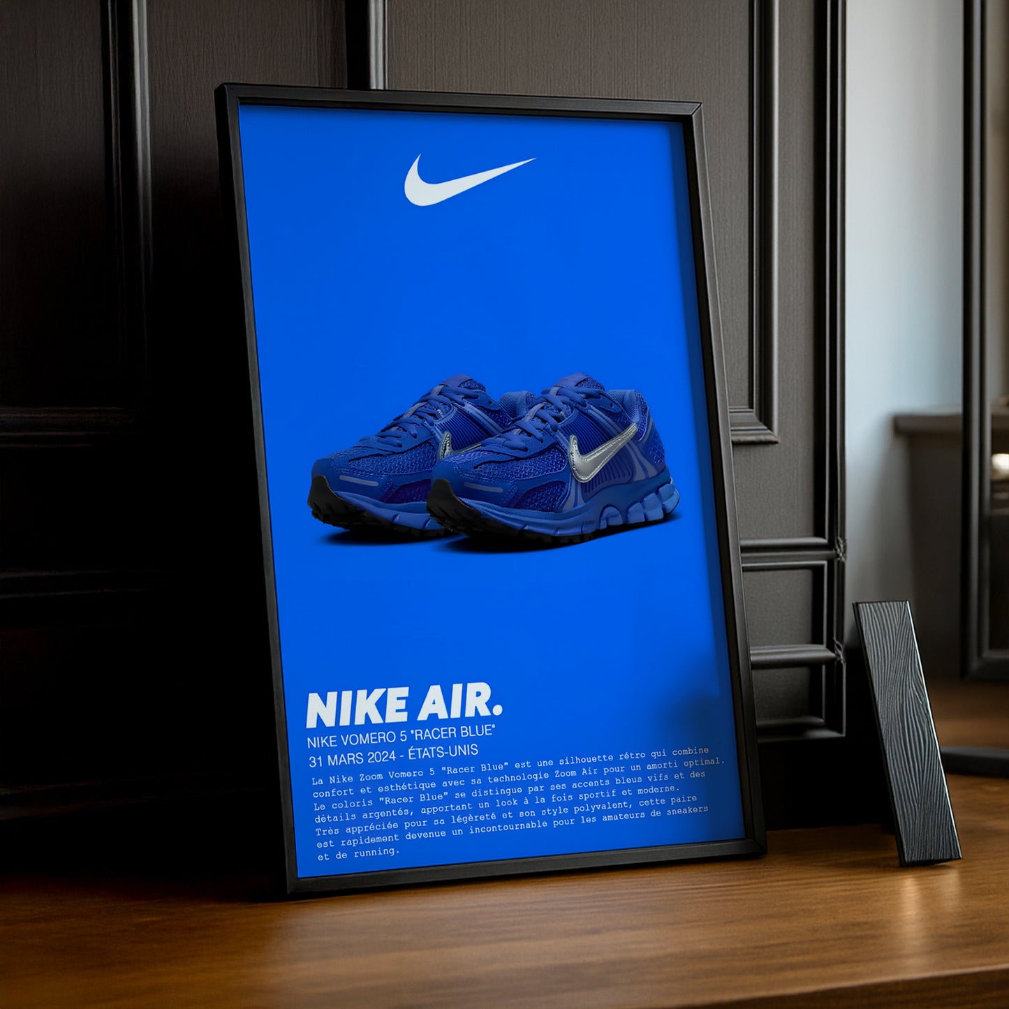 Nike Vomero 5 Racer Blauer Fotorahmen