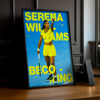 Cadre photo Tennis - Serena Williams