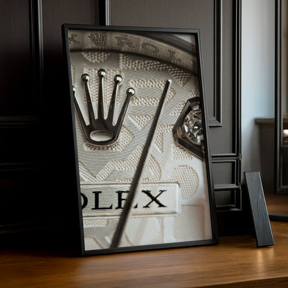 Poster Photo Rolex - White Watch
