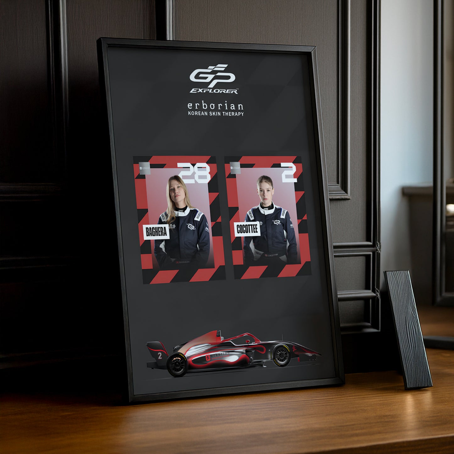Cadre Photo GP Explorer Baghera x Cocotte Erborian