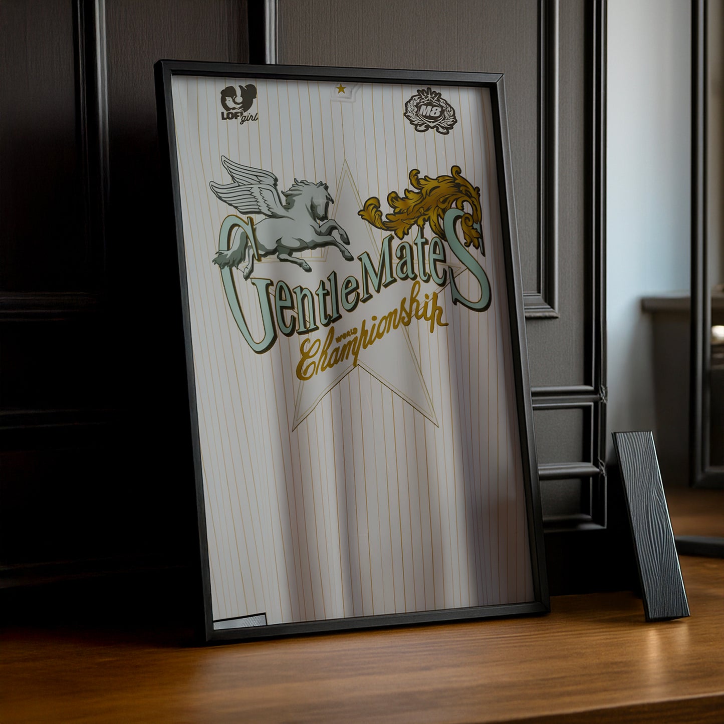 Cadre photo Gentlemates Maillot blanc