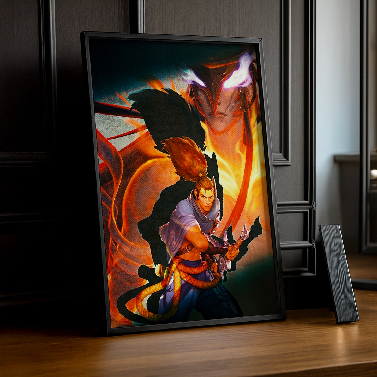 Cadre photo Yone x Yasuo League of Legends