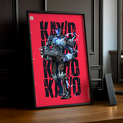 Cadre Photo Valorant - Kayo