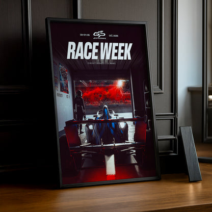 Poster encadrée GP Explorer - Race Week
