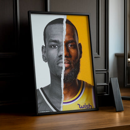 Cadre photo NBA - Old James