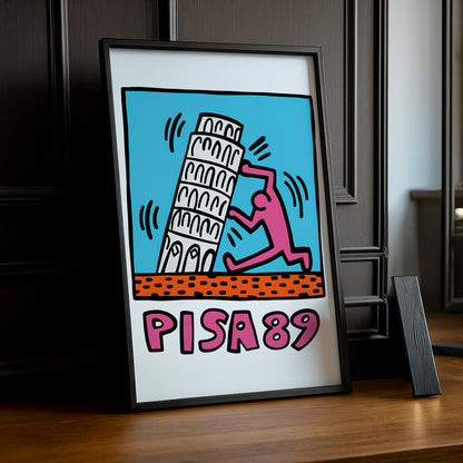 Cadre photo Keith Haring