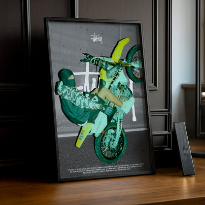 Stüssy Cross - Poster