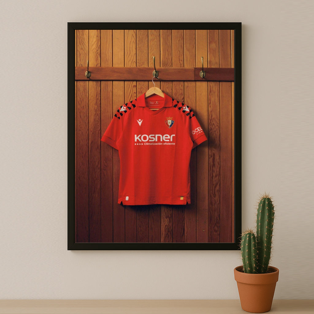 Cadre photo - Maillot Osasuna 25-26