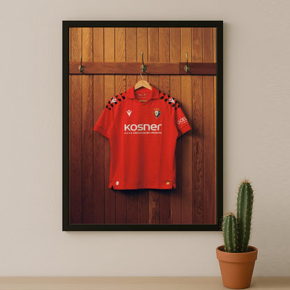 Cadre photo - Maillot Osasuna 25-26