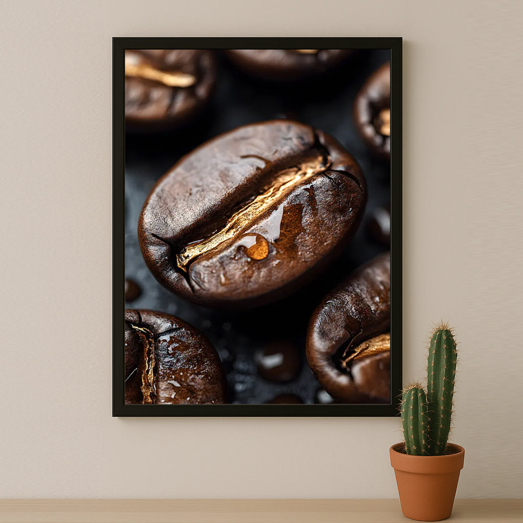 Cadre photo Coffee Lover - Graine de café