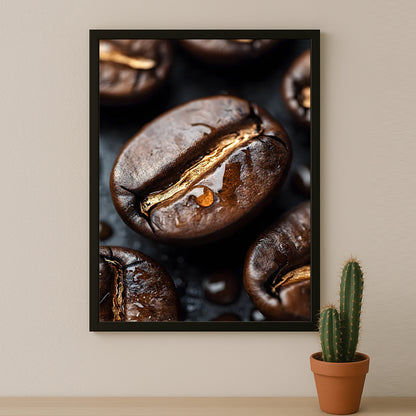 Cadre photo Coffee Lover - Graine de café