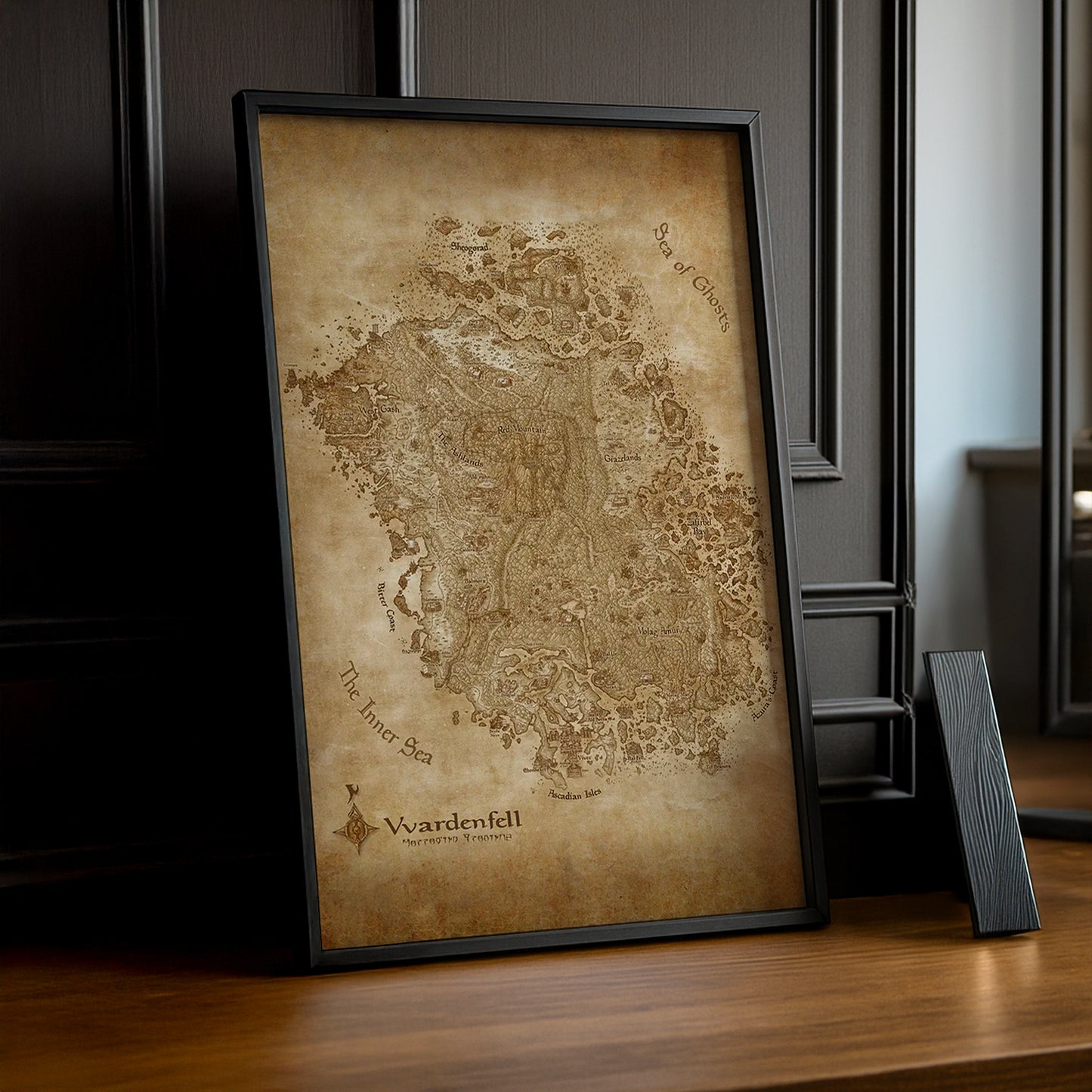 Cadre Photo Skyrim - Map