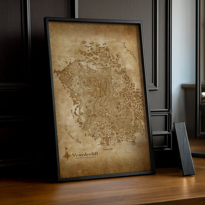 Cadre Photo Skyrim - Map