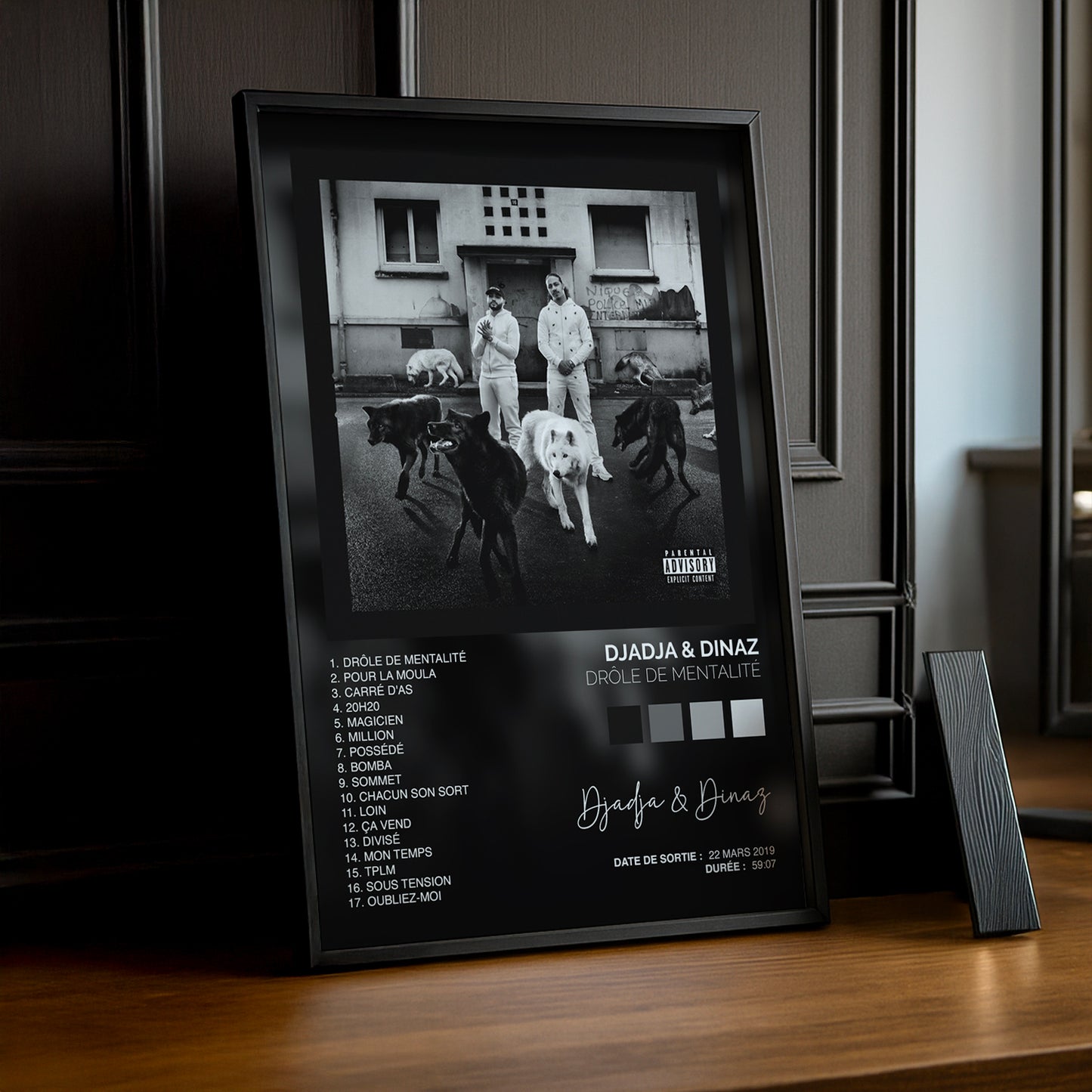 Cadre photo Album - Drôle de Mentalité Djadja & Dinaz