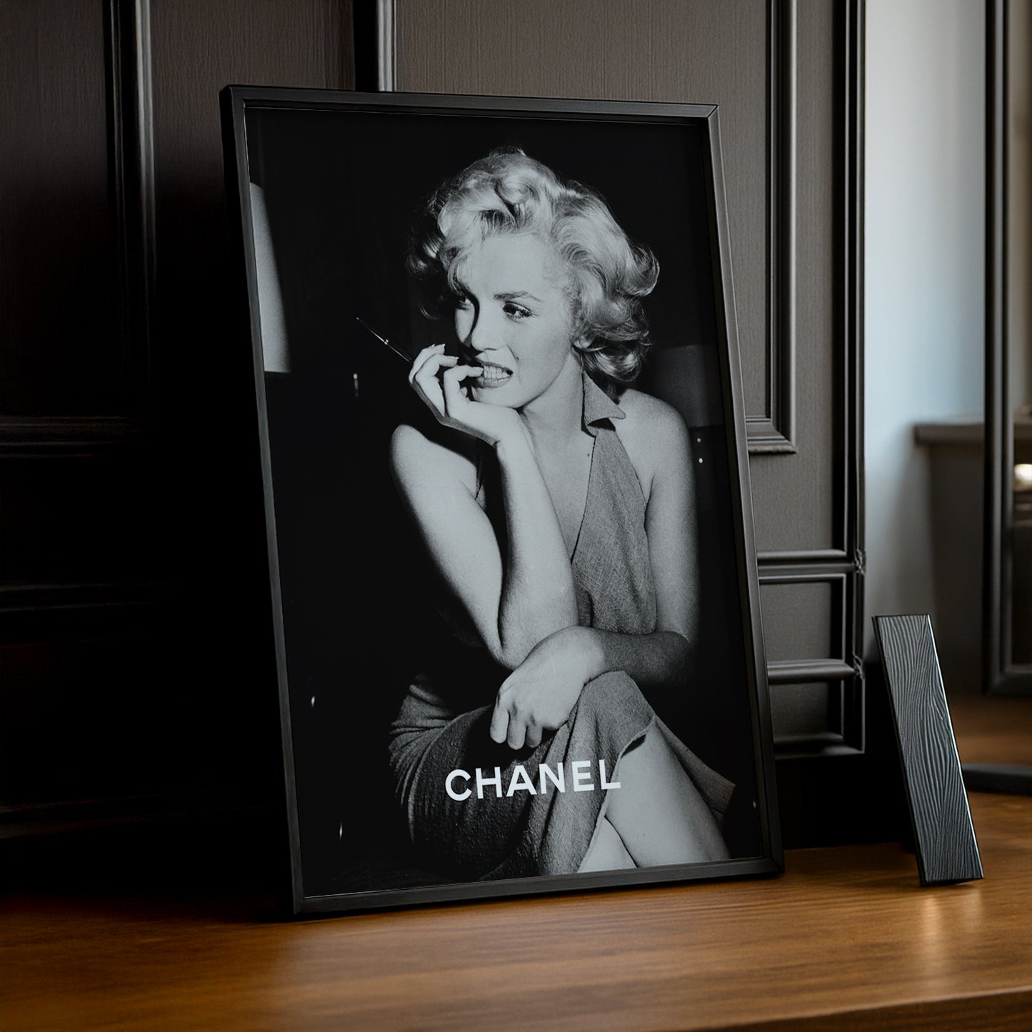 Poster encadré Marilyn Monroe Chanel