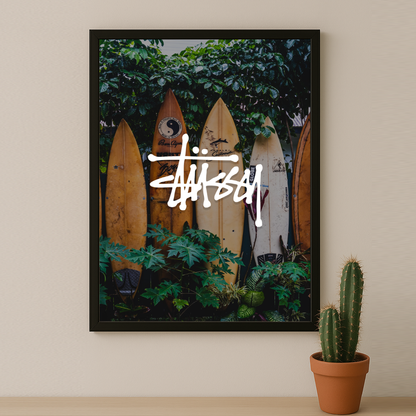 Stüssy - Planche de Surf Jungle