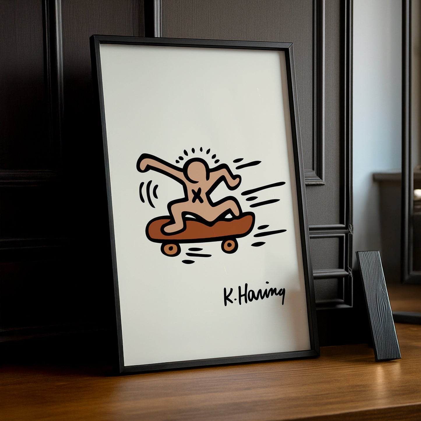 Cadre photo Keith Haring