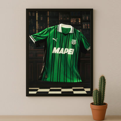 Poster Maillot Football - Sassuolo Kit 25-26