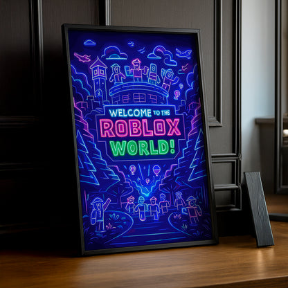 Cadre Photo Roblox - World