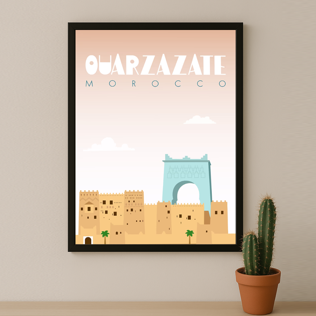 Ouarzazate Maroc - Cadre photo