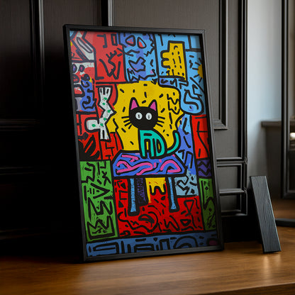 Cadre photo Keith Haring