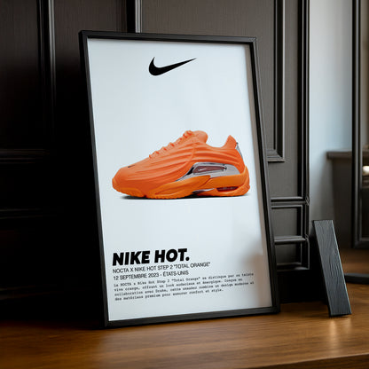Cadre photo Nocta x Nike Hot Step 2 Total Orange
