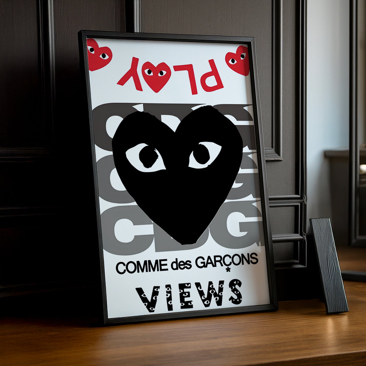 Cadre photo Comme des garçons