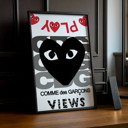 Cadre photo Comme des garçons