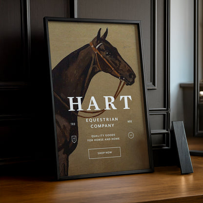 Cadre photo Équitation - Cheval Hart