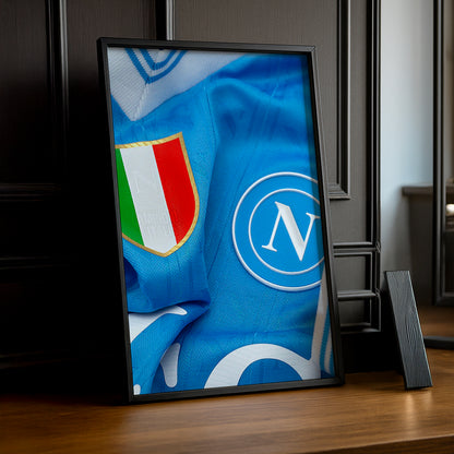 Poster Maillot Football - Napoli Kit 25-26
