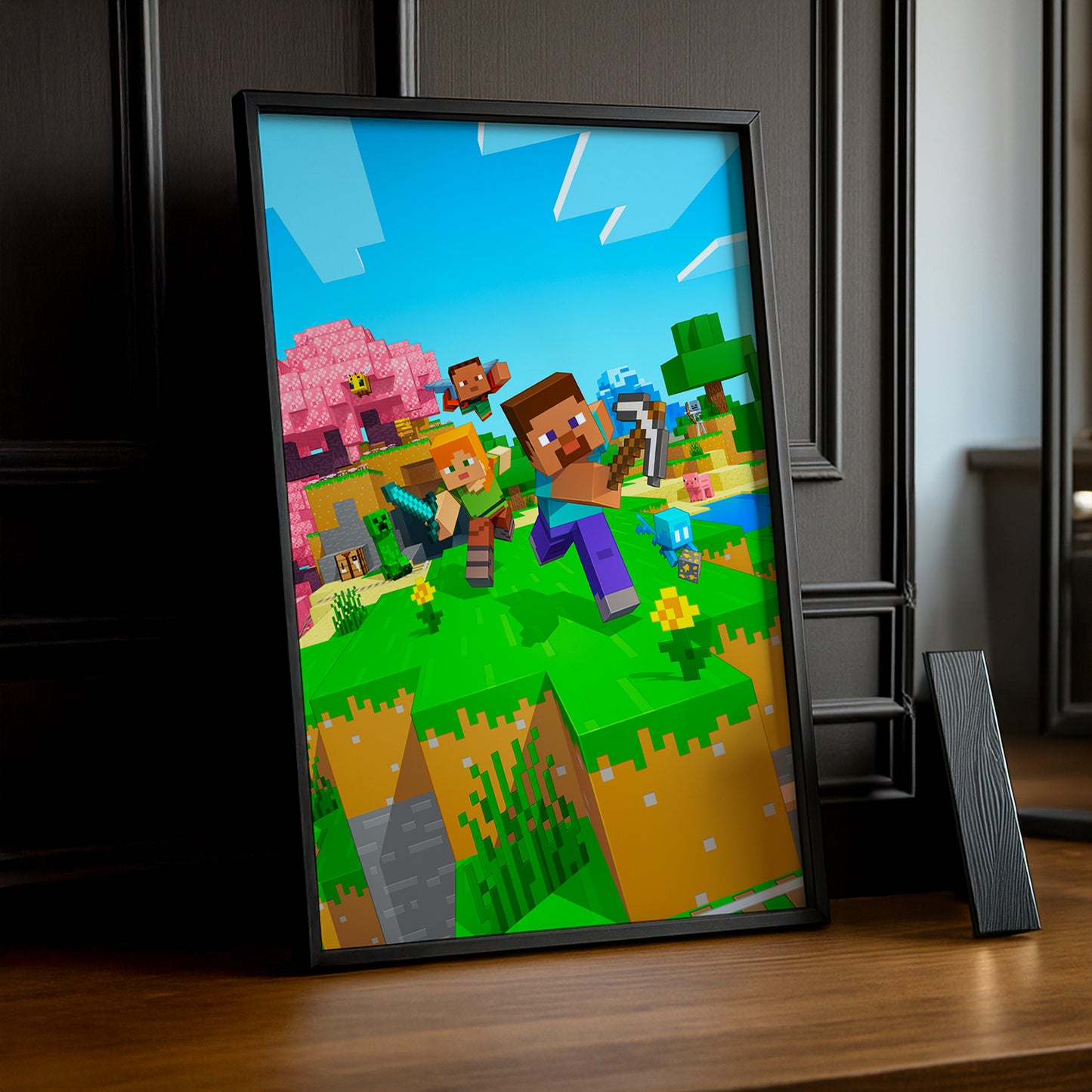 Cadre photo Minecraft - Bedrock